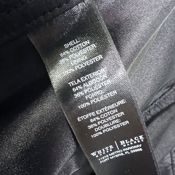 🔥2/$10 |•TROUVÉ•| Black Zip Up Racerback Scoop Neck Tank Top Size Small - Picture 8 of 11